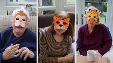 Derbyshire care home Residents dress up to tell their favourite stories